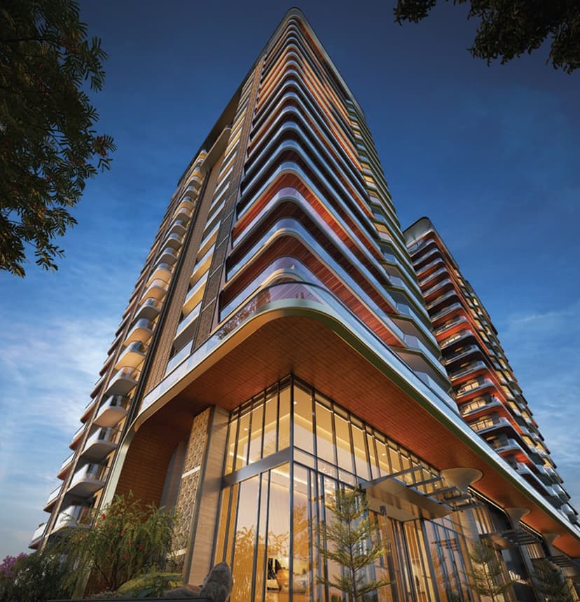 Eldeco Camelot Tower Exterior